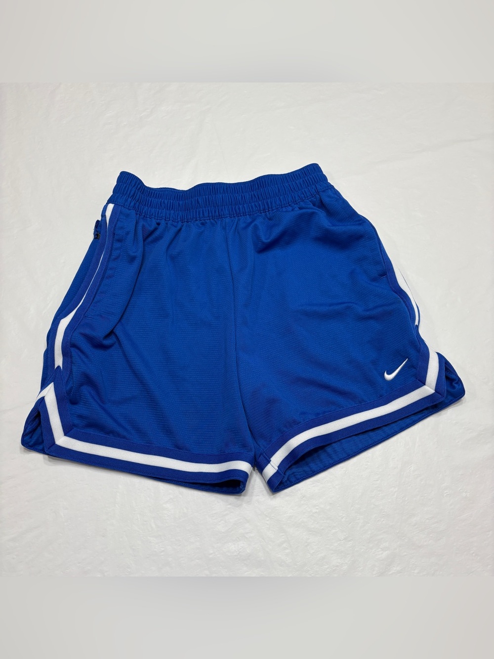 Nike Dri Fit Drawstring Blue Athletic Sports Shorts Youth Boys Large
